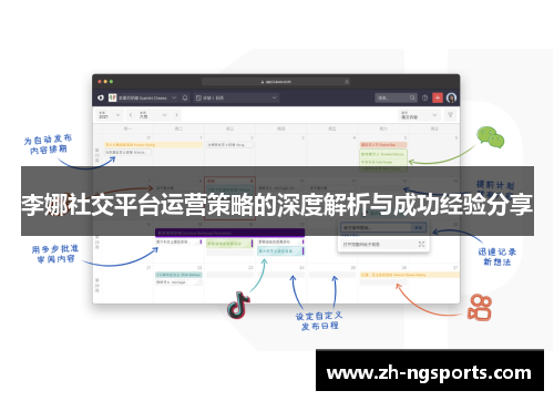 李娜社交平台运营策略的深度解析与成功经验分享